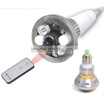 BC-683 Bulb Camera with Remote Control Light,Motion Dection, Night Vision, Circular Storage