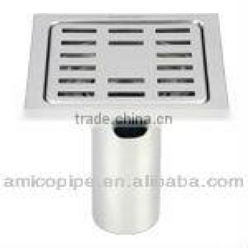 Long Laundry Brass Stainless Steel Floor Drain