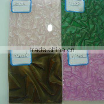 Room divider acrylic panel