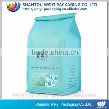 wholesale custom plastic packing bag , flat bottom pouch , 8 side seal plastic bag                        
                                                                                Supplier's Choice