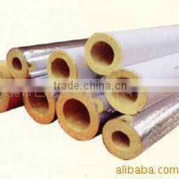 Fiberglass wool Insulation Pipe / Glasswool Pipe