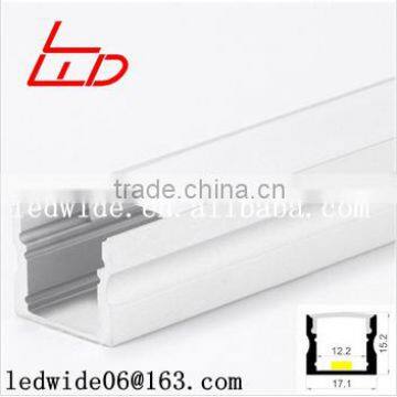 High power wide range aluminum channel profile with PMMA diffuser