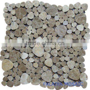 Marble001 Marble Stone Mosaic Tile Round Block Mosaic Tile