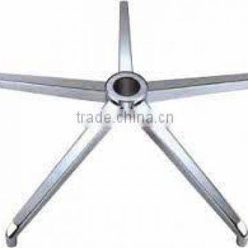 OEM zinc die casting aluminum chair base