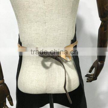 Custom High Quality Black Canvas Apron for Men photo-5