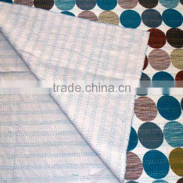 Kantha Queen Quilt Kantha Blanket Queen Bed Cover Queen Blanket Indian Bedspread Queen Kantha Bedspread Bohemian Bedding Kantha photo-2