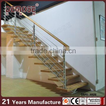 Modern design straight staircase for residential house