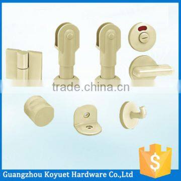 Professional Cheap Plastic Toilet Cubicle Hardware Accessories Bathroom Partition