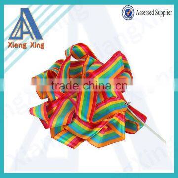 Rainbow Artistic Gymnastics Ribbon Colorful Alisa RG Ribbon photo-4