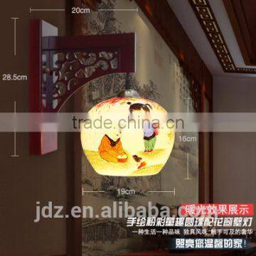Antique Porcelain Lamps Wall Lamp Interior Decoration Morden Creative Indoor Living Room Wall Lamp Art Lamp for Hotel photo-2