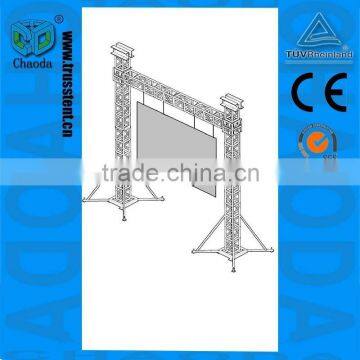 Outdoor event heavy duty aluminum led screen truss display