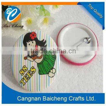 adorable round button badge as promotion gifts for sale with cheap price and top quality and quick delivery speed in hot sale