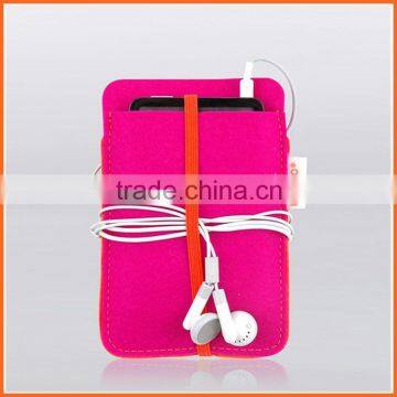 Wholesale Custom Design Felt Cellphone Case