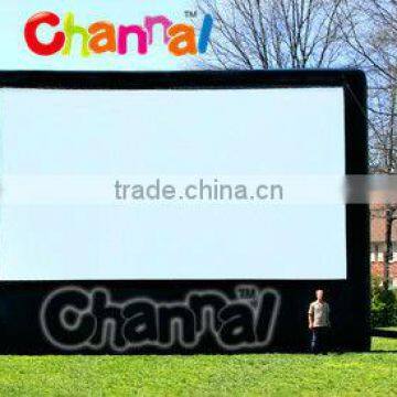 Large inflatable outdoor inflatable cinema screen TV screen