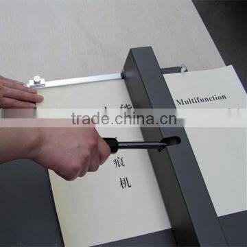 2016 new style cardboard box hand folding machine for homeuse