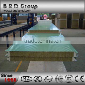 Manufacturer of Fireproof Rock Wool Sandwich Wall Panel Price photo-5