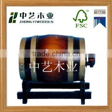 promotion cheap natural oak wooden wine barrels