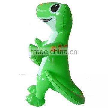 custom design vivid inflatable advertising dinosaurs, green little pvc dinosaur toy