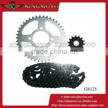 KINGMOTO China Manufacture Motorcycle Chain Sprocket Set or Motorcycle Chain Sprocket Price photo-5