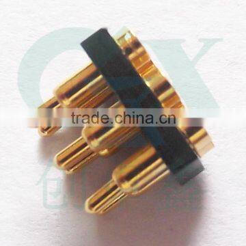 SMT two row 6pin pogo pin spring loaded pogo pin connector pitch 2.54mm