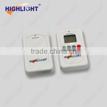 Highlight HPC001 LCD display infrared wireless people counter for clothing store