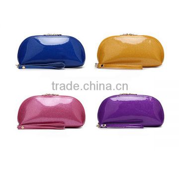 2016 must buy item cosmetic bag, leather makeup bag,leather bag