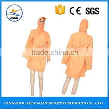 Hot sale comfortable soft girls/boys microfiber bathrobes with hoods