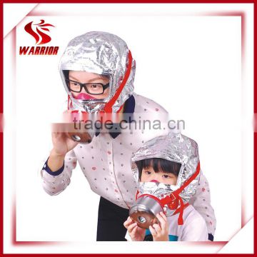 CE approved emergency escape smoke mask, fireproof face shield, fire safety mask