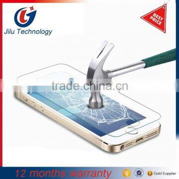 China hot sale high quality wholesale tempered glass screen protector for iphone 5