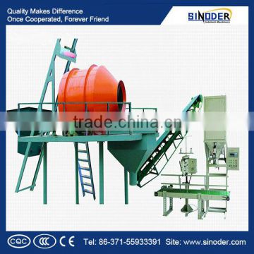 Bulk blending fertilizer equipment/ Organic fertilizer granulator machine for agricultural production