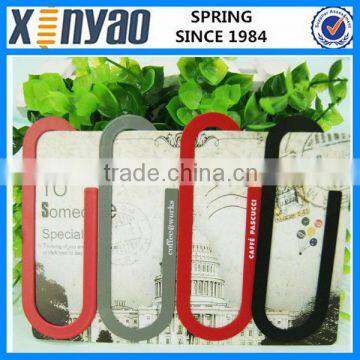 Promotional Gifts Customer Design Colorful Stainless Steel Normal Simgle Shape Bookmark photo-2