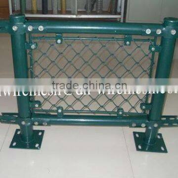 SGS welded wire mesh fence panel powder coated