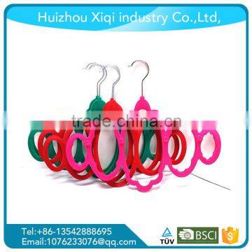 Rose Flower Shape Velvet Flocked Scarf cc photo-6