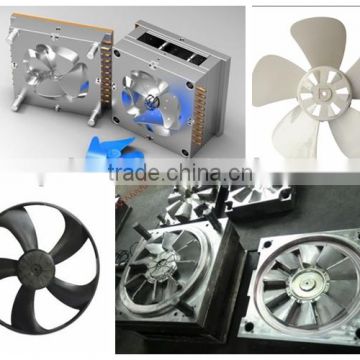 Plastic Fan mould inject moulding