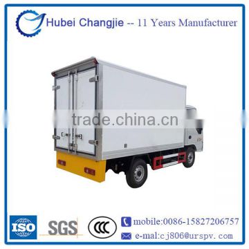 Quality ensured light duty JAC refrigerator van truck