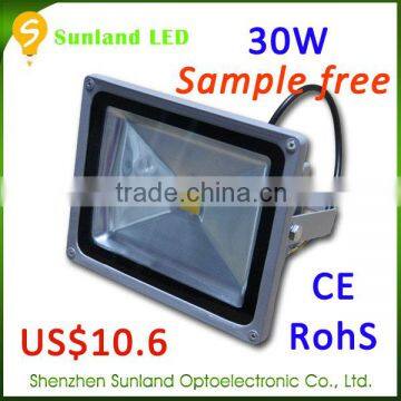 Cheap Outdoor use 3000lm IP65 Waterproof 30W weixingtech led flood light