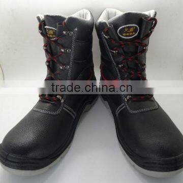 industrial steel toe cap good price genuine leather safety shoes for work men and women