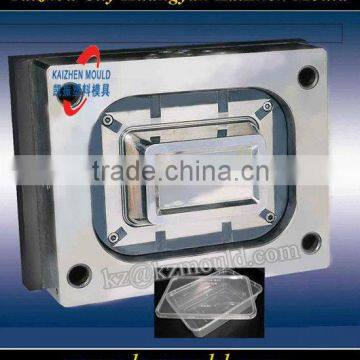 Precise commodity plastic crisper box tooling