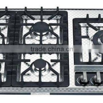 2014 Staineless Steel 5 Burner Gas Hobs (Model no: Z945-ABCCD I))