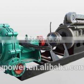 Large outflow and high lift solid slurry pump