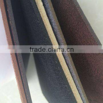 Factory manufacturer fabric leather for car inside floor or slippers