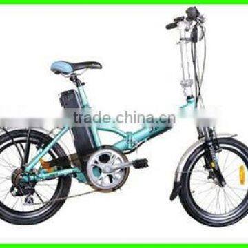 Byocycle City Speed 20" Electric Fold Bike With 36V Lithium Battery