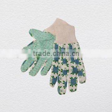 PVC Dotted Cotton Garden Work Glove