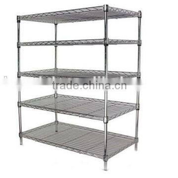 Storage rack and wire metal shelves