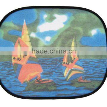 Car Side Window Nylon Mesh Sunshade/customized Printing Logo photo-3