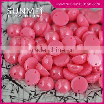 Simple Two Hole Round Shape Rhinestones Sewing Accessories for Clothing photo-3