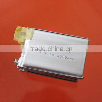 universal 3.7v lithium polymer battery 3000mah size 8X47X71mm