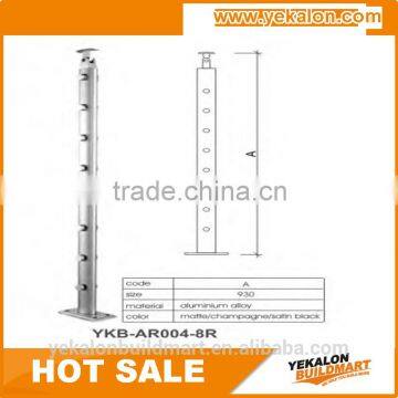 Stainless steel rod balustrade for staircase railing