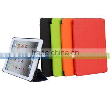 Slim Fit PU Leather Skin Pouch Case Flip Cover with Stand For iPad Mini - Tender