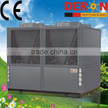 China manufacturer commerical use air to water heat pump for hot water , floor heating and room cooling